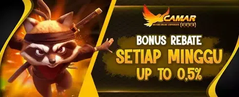 Cashback VIP Mingguan promotional banner